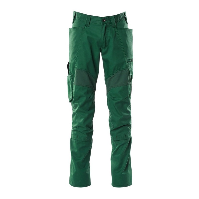 Mascot Accelerate Trousers with Kneepad Pockets – Green