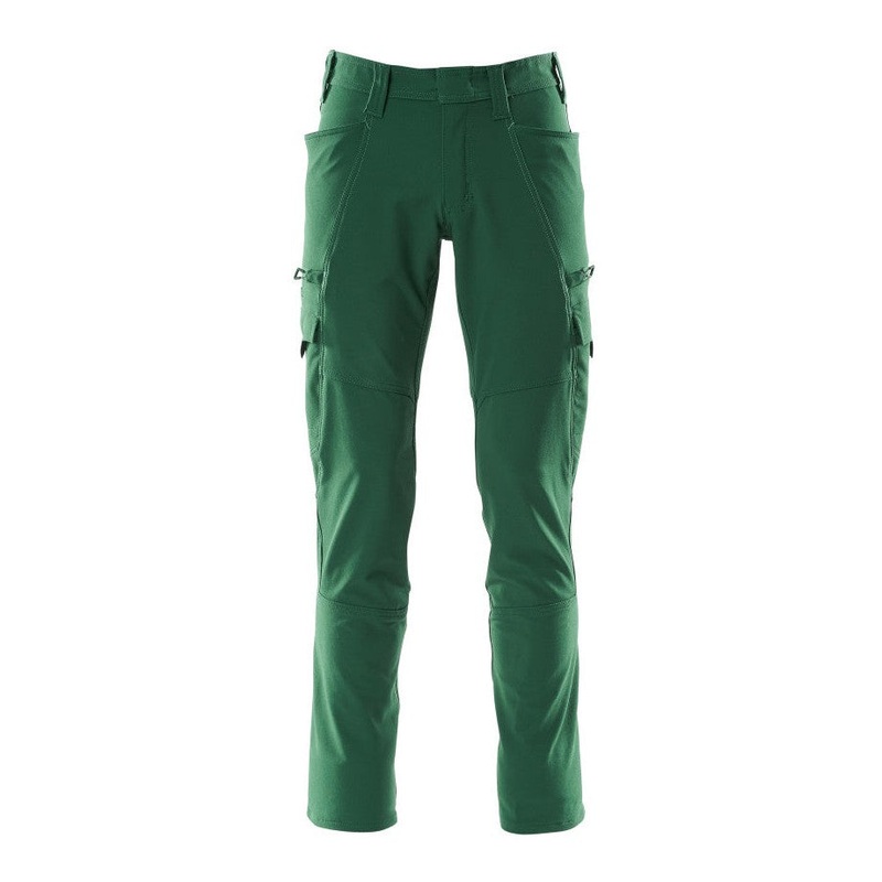 Mascot Accelerate Ultimate Stretch Trousers with Thigh Pockets – Green