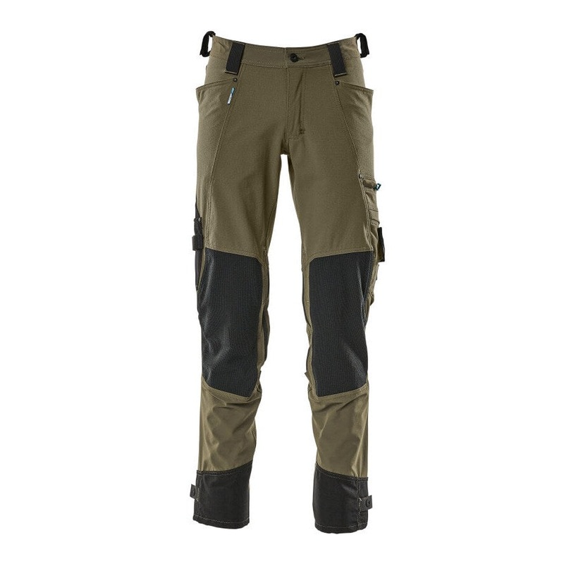 Mascot Advanced Trousers with Dyneema Kneepad Pockets – Moss Green