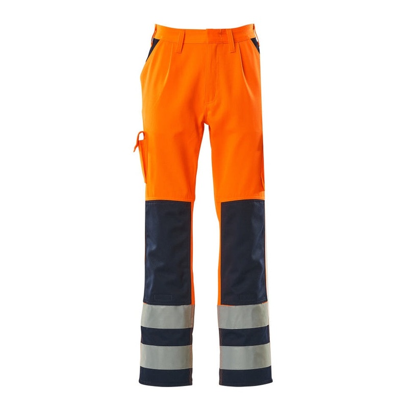 Mascot Safe Compete Olinda Trousers – Hi-Vis Orange/Navy
