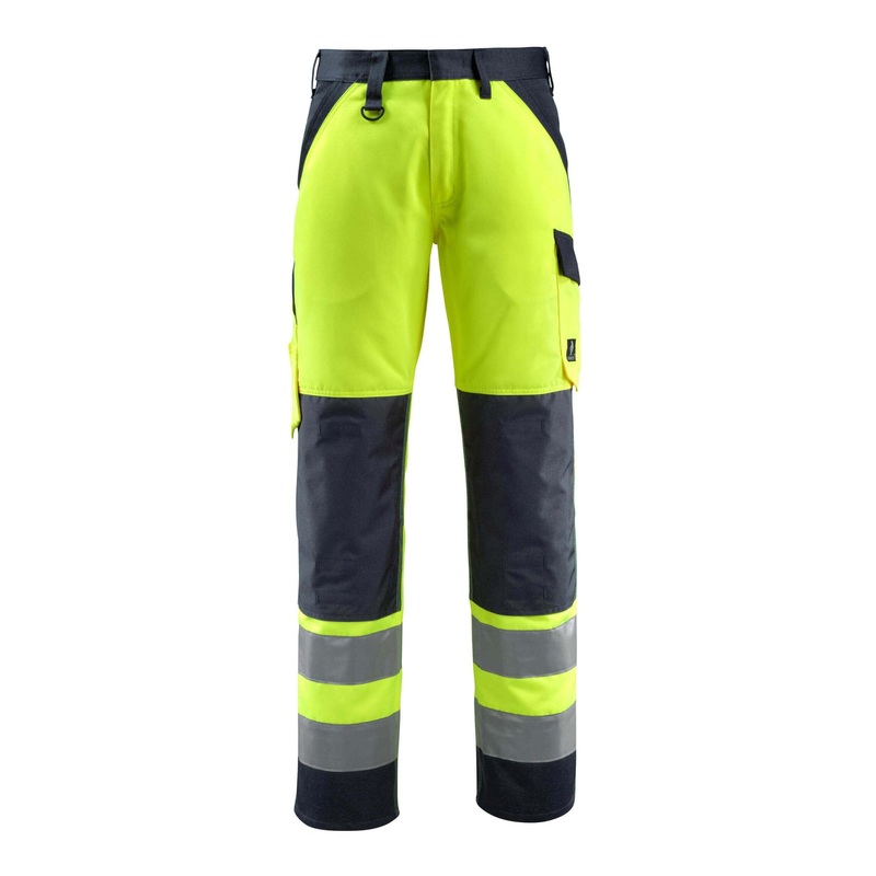 Mascot Safe Light Maitland Trousers – Hi-Vis Yellow/Dark Navy Blue