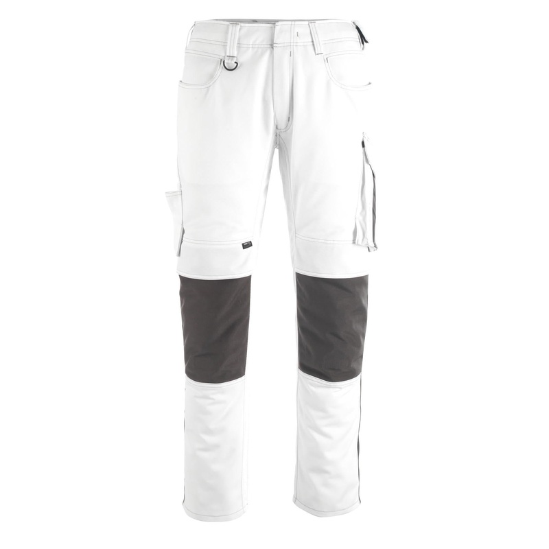 Mascot Unique Erlangen Trousers – White/Dark Anthracite