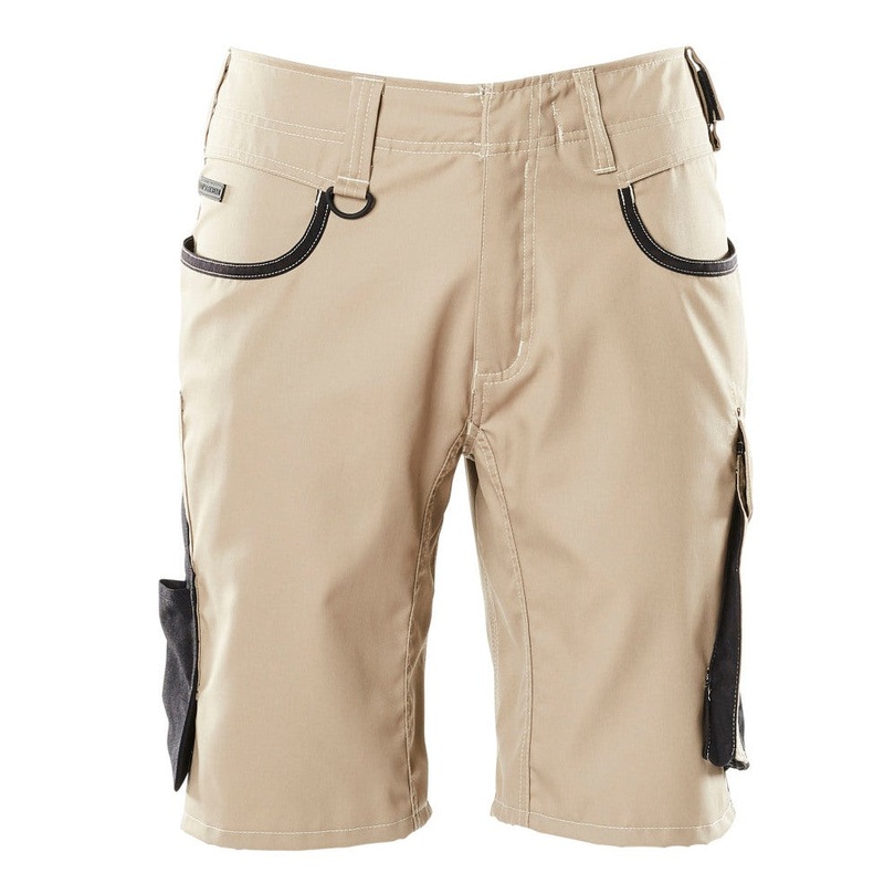 Mascot Unique Lightweight Shorts – Light Khaki/Black