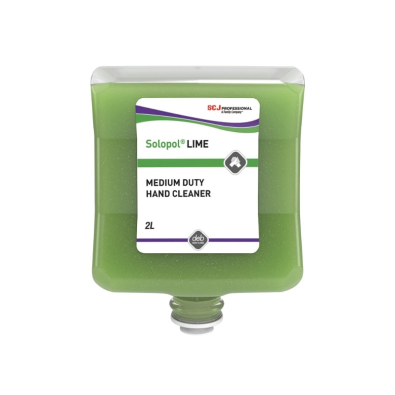 SC Johnson Professional Solopol Lime Medium/Heavy-Duty Hand Wash Cartridge 2 litre