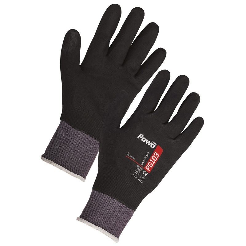 Pawa PG103 Breathable Gloves|Grey/Black|S|M|L|XL