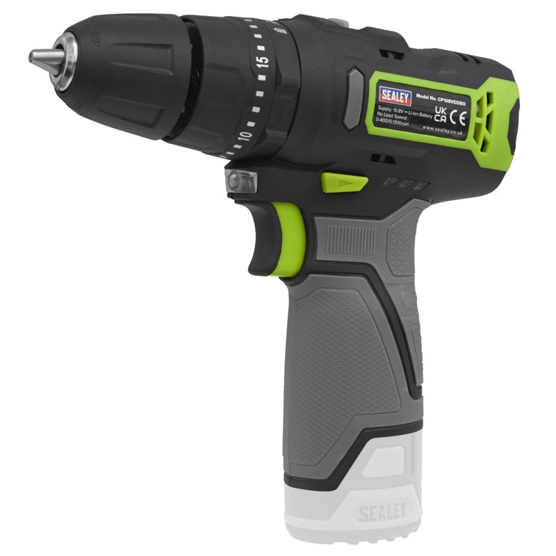 Sealey Cordless Combi Drill 10mm 10.8V SV10.8 Series – Body Only