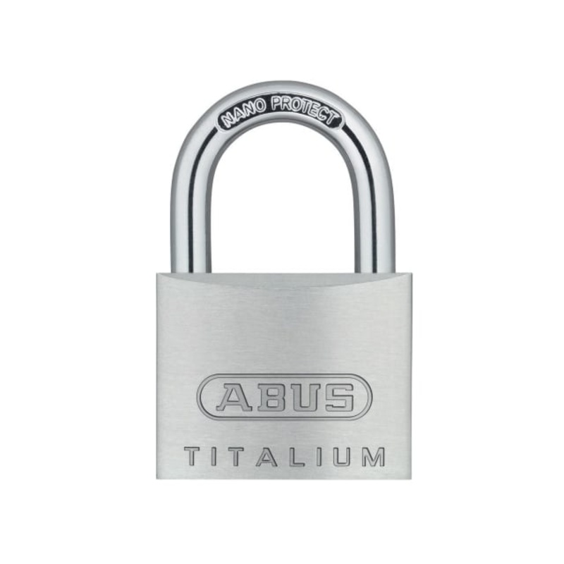 ABUS Mechanical 64TI/40mm TITALIUM Padlock Keyed Alike KA6412