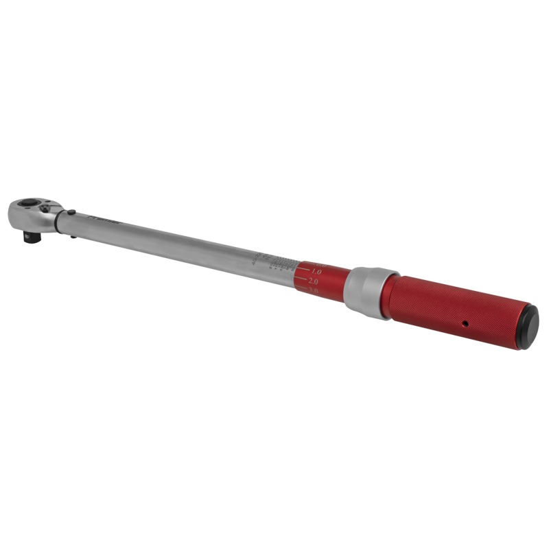 Sealey Torque Wrench Micrometer Style 1/2Sq Drive 40-220Nm – Calibrated