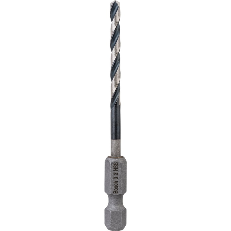 Bosch Professional HSS Impact Drill Bit – 3.3mm (1-piece)