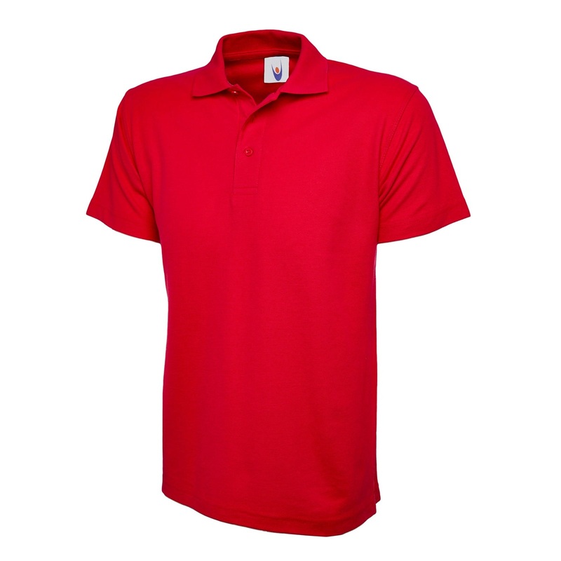 Uneek Active Poloshirt Red|Red|XS|S|M|L|XL|2XL|3XL|4XL|5XL