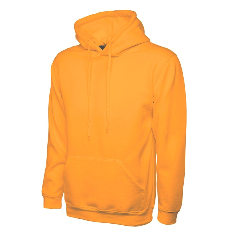 Uneek Classic Hooded Sweatshirt  Orange