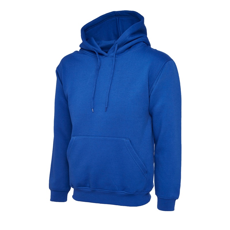 Uneek Classic Hooded Sweatshirt  Royal