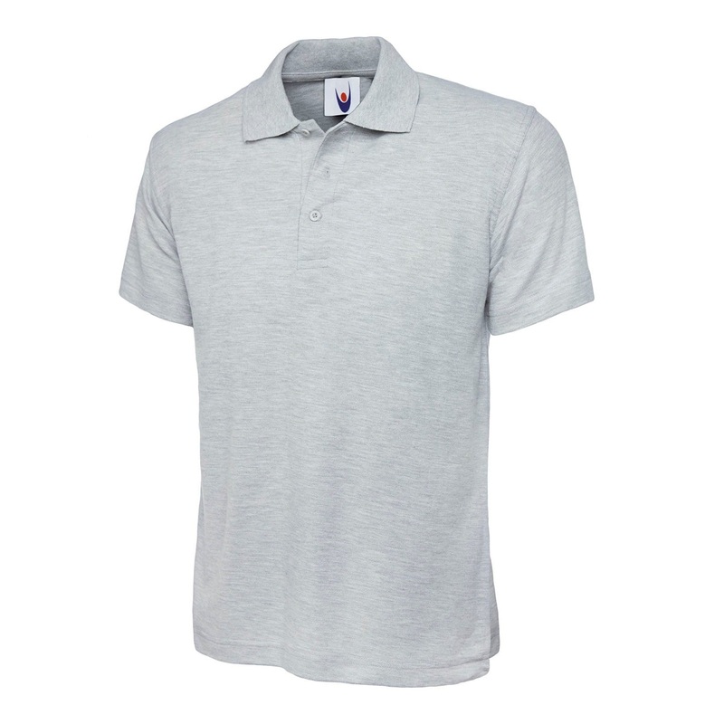 Uneek Classic Poloshirt Heather Grey