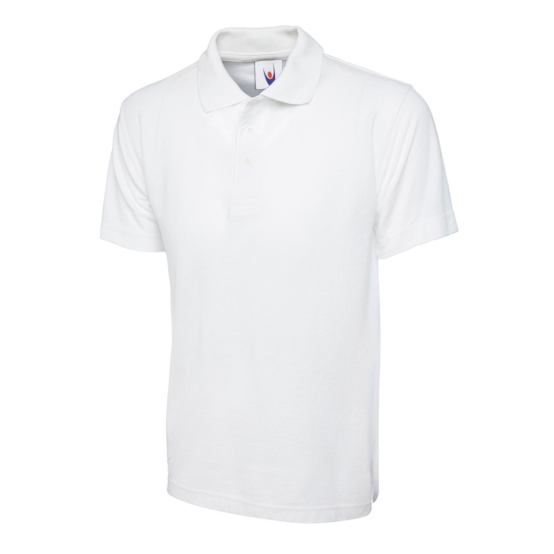 Uneek Classic Poloshirt White|White|XS|S|M|L|XL|2XL|3XL|4XL|5XL