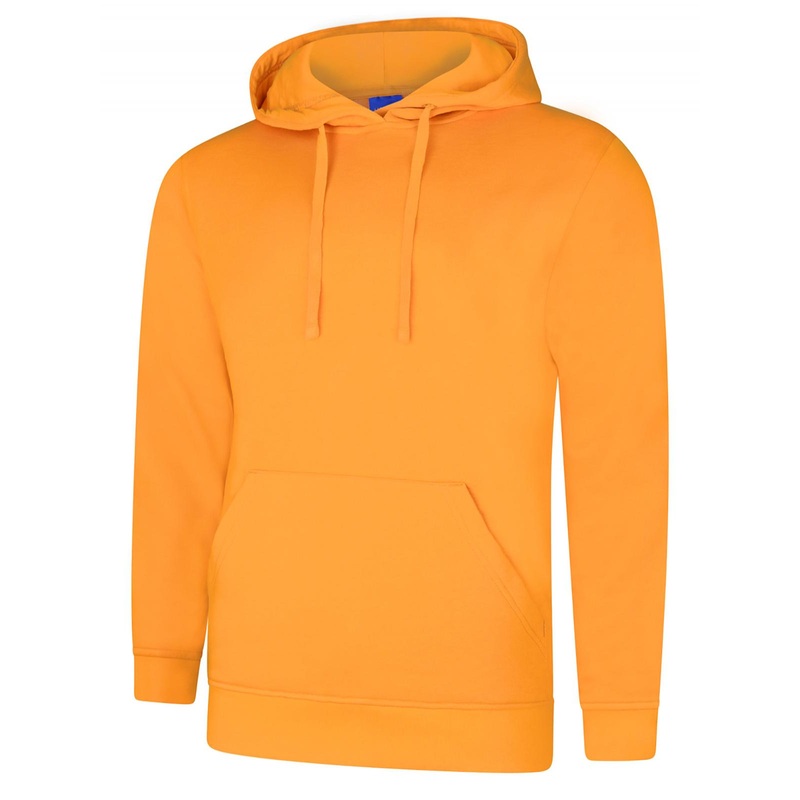 Uneek Deluxe Hooded Sweatshirt Tiger Gold