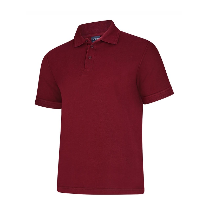 Uneek Deluxe Poloshirt Maroon|Maroon|XS|S|M|L|XL|2XL|3XL|4XL|5XL