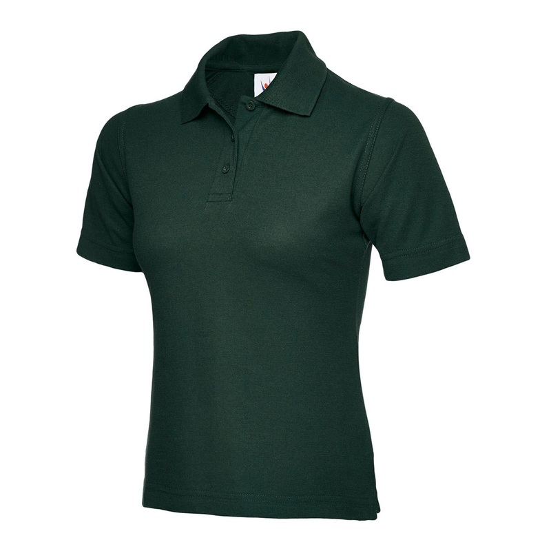 Uneek Ladies Classic Poloshirt Bottle Green