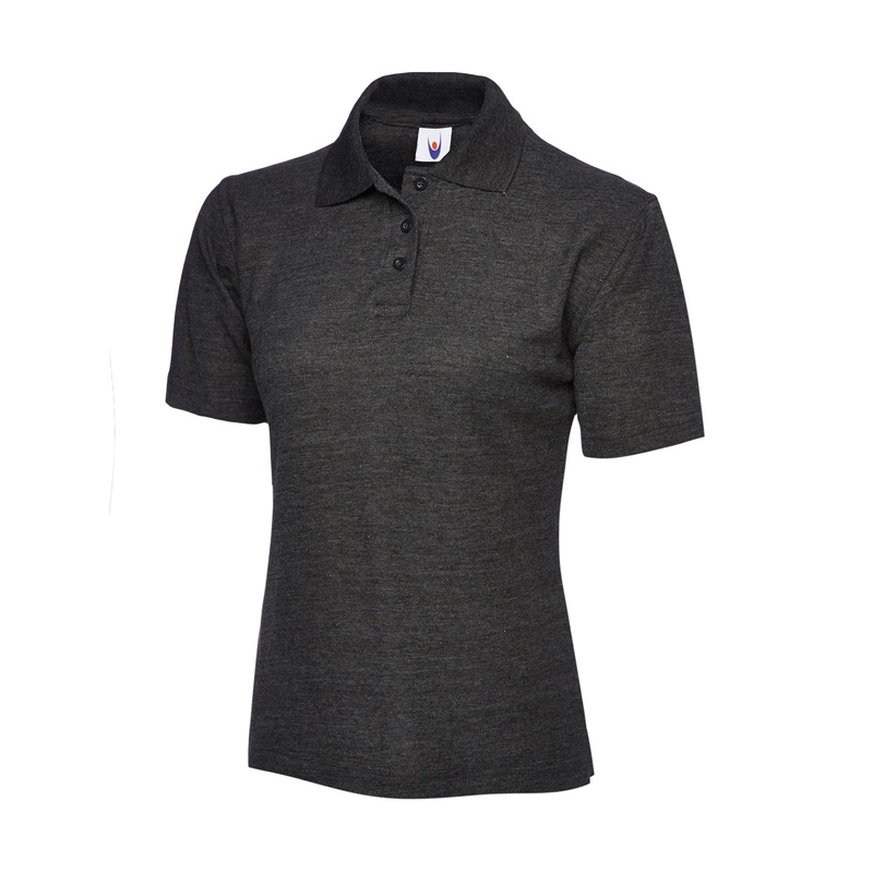 Uneek Ladies Classic Poloshirt Charcoal