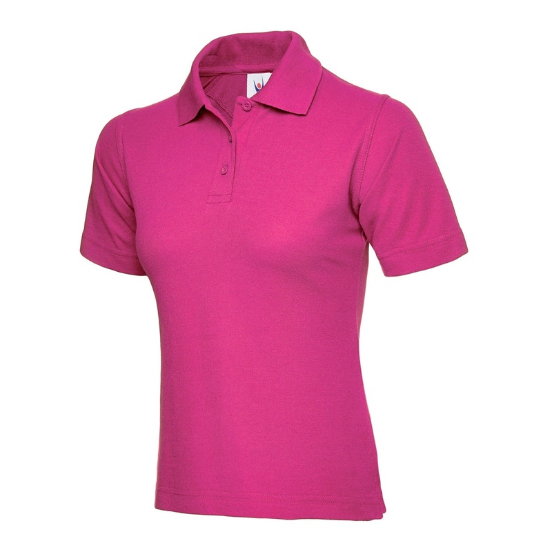 Uneek Ladies Classic Poloshirt Hot Pink