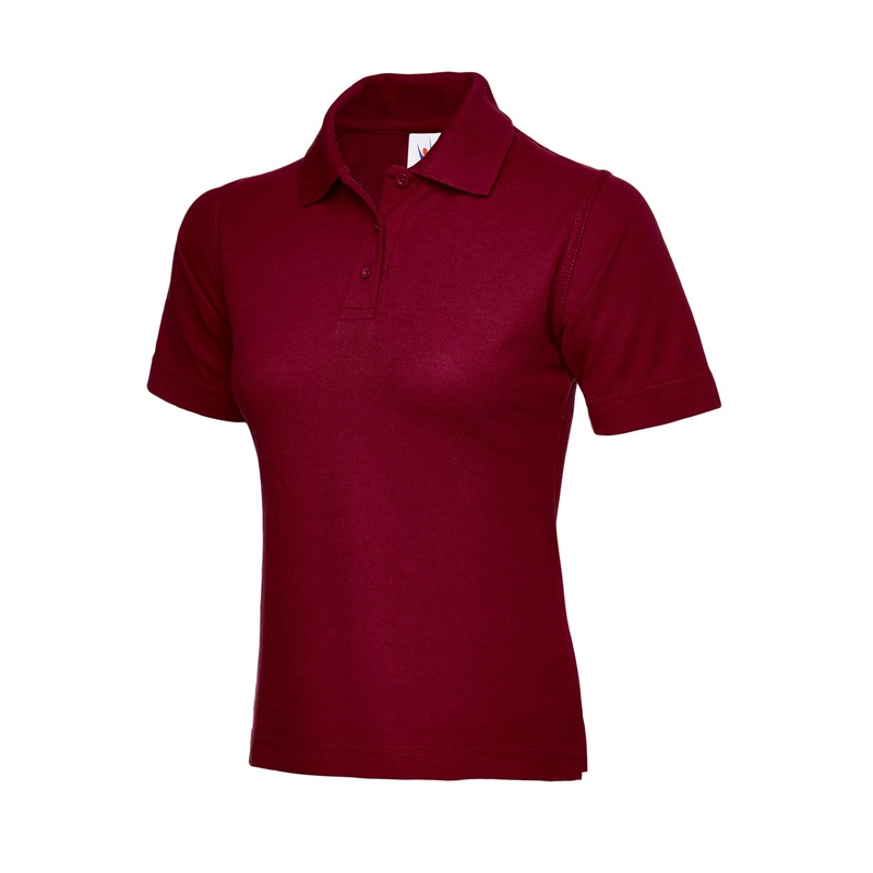 Uneek Ladies Classic Poloshirt Maroon