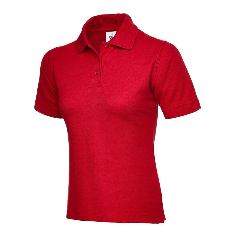 Uneek Ladies Classic Poloshirt Red