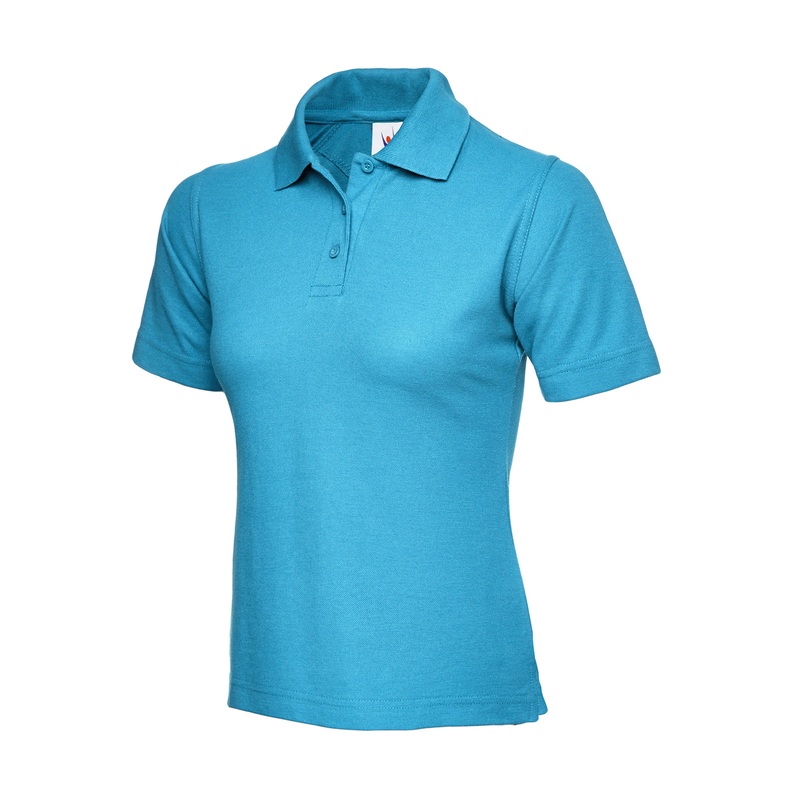 Uneek Ladies Classic Poloshirt Sky