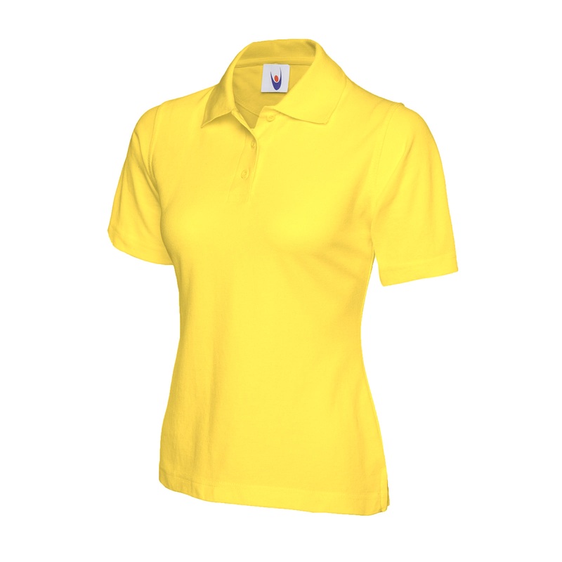 Uneek Ladies Classic Poloshirt Yellow