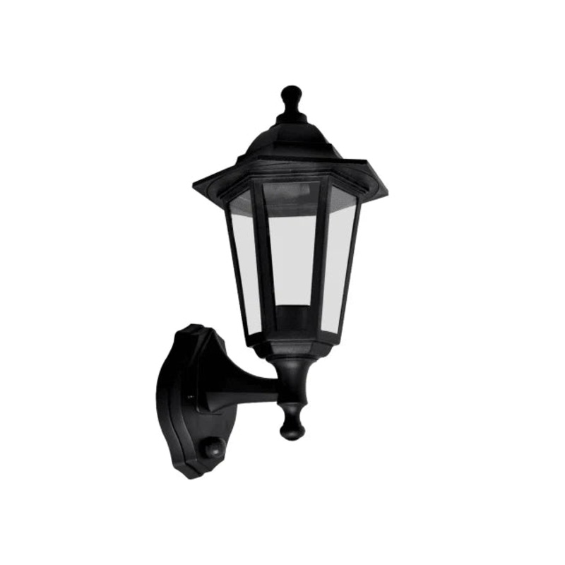 Meridian Lighting Six Panel Lantern with PIR 60W