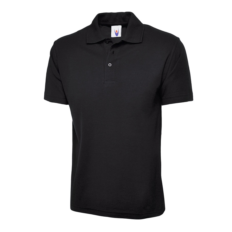 Uneek Active Poloshirt Black|Black|XS|S|M|L|XL|2XL|3XL|4XL|5XL|6XL