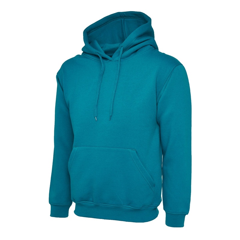 Uneek Classic Hooded Sweatshirt  Jade