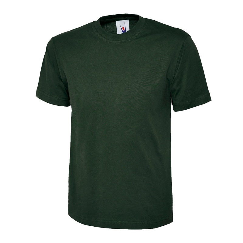 Uneek Classic T-shirt Bottle Green