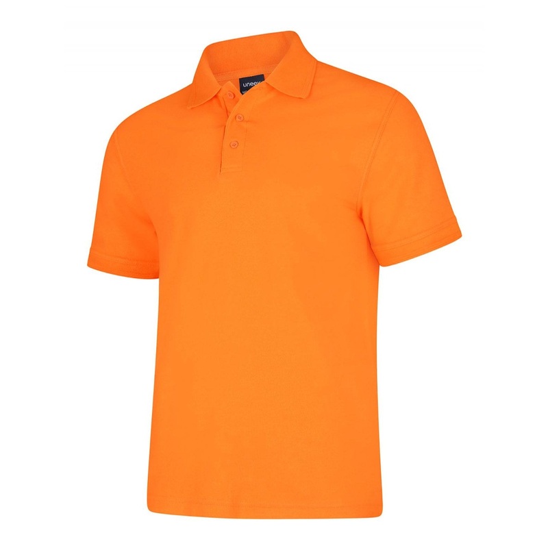 Uneek Deluxe Poloshirt Orange|Orange|XS|S|M|L|XL|2XL|3XL|4XL|5XL