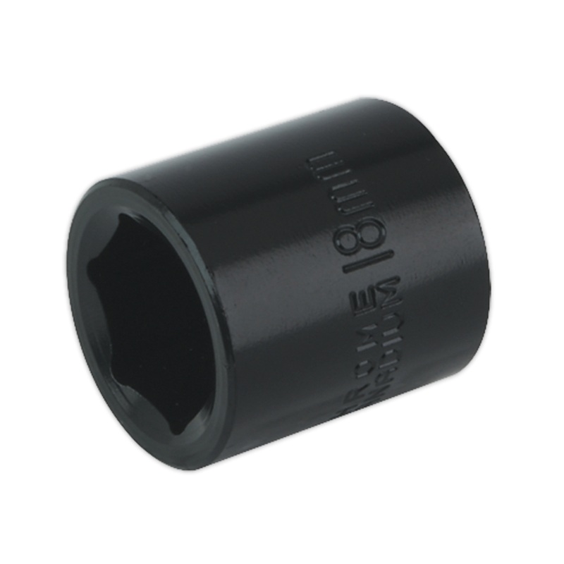 Sealey Impact Socket 18mm 3/8Sq Drive