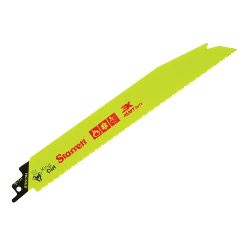 Starrett BTR91014-5 Bi-Metal King Cut Demolition Blade 228mm 10-14 TPI (Pack 5)