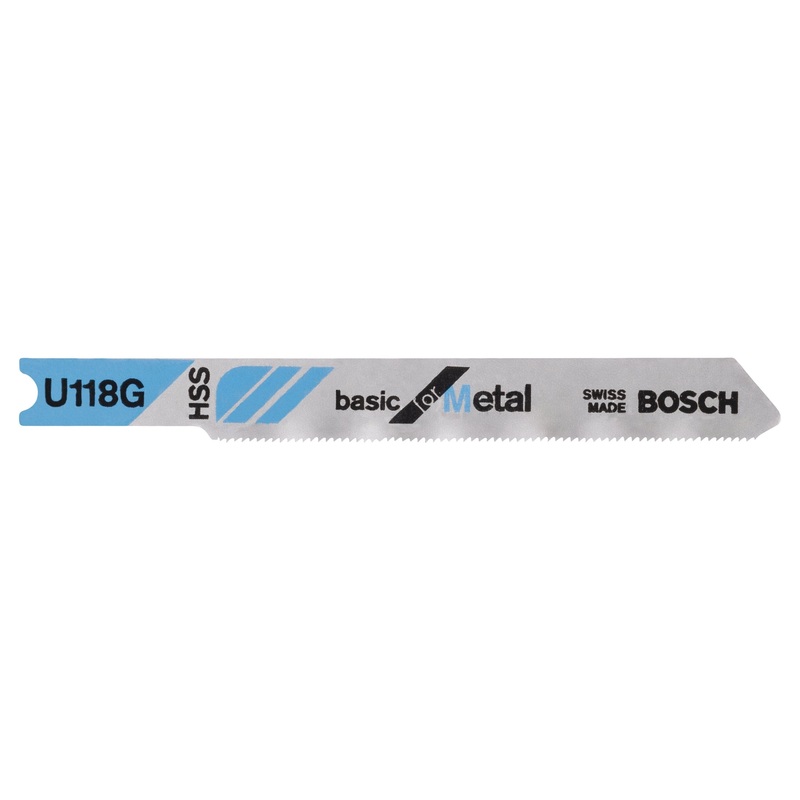 Bosch Professional Jigsaw Blade U118G Basic for Metal