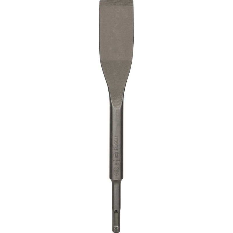 Bosch Professional SDS-Plus Hammer Drill Bit Tile Chisel – Angled, Self-Sharpening (Long Life) – 260x40mm