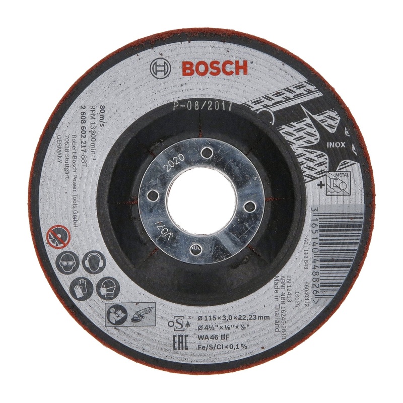 Bosch Professional Semi-Flexible Grinding Disc WA 46 BF – 115mm x 3.0mm