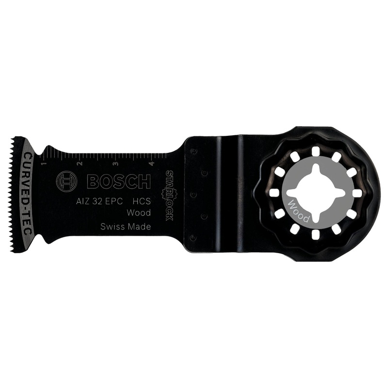 Bosch Professional Starlock AIZ 32 EPC HCS Wood Curved-Tec