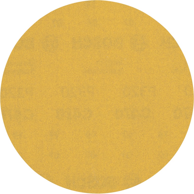 Bosch Professional Expert C470 Sandpaper – 125mm, G 320, 50-pc  for Random Orbital Sanders (No Holes)