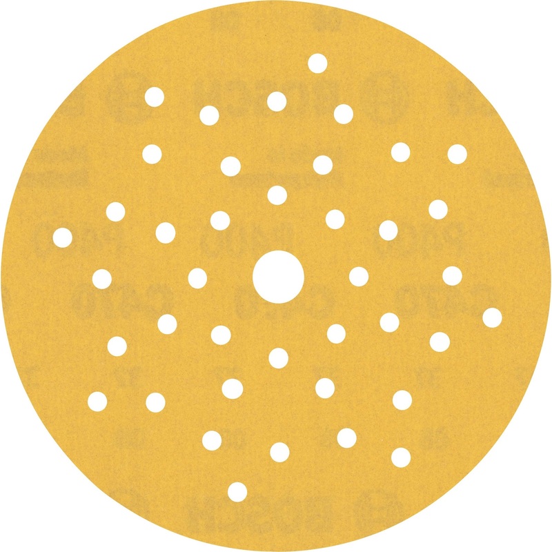 Bosch Professional Expert C470 Sandpaper – 125mm Random Orbital Sanders, Multihole, G 400