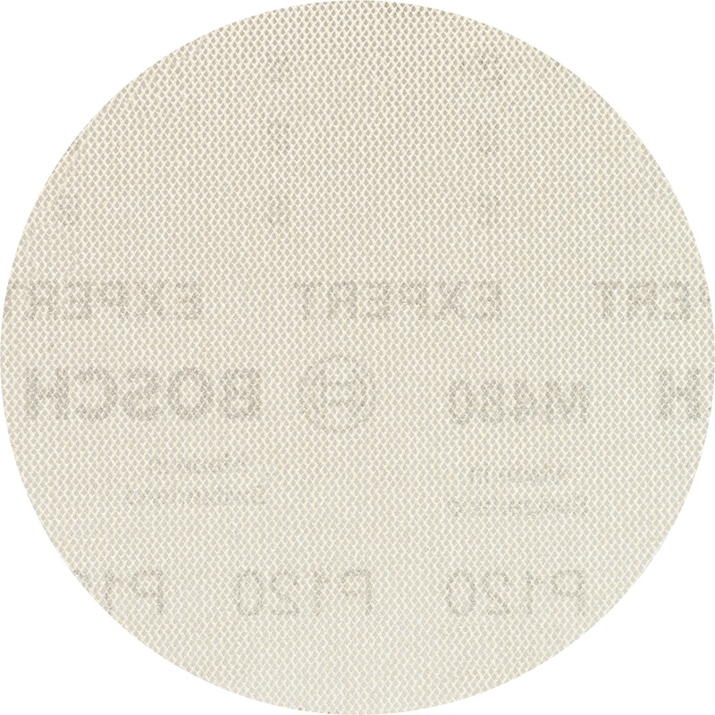 Bosch Professional Expert M480 Sanding Net – Random Orbital Sanders 150mm, G120 (5-pc)