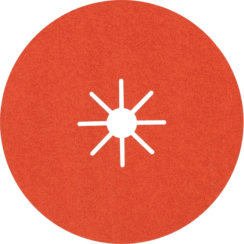 Bosch Professional Expert Prisma Ceramic Fibre Disc, R782 Inox 180mm, G60  – 22.23mm