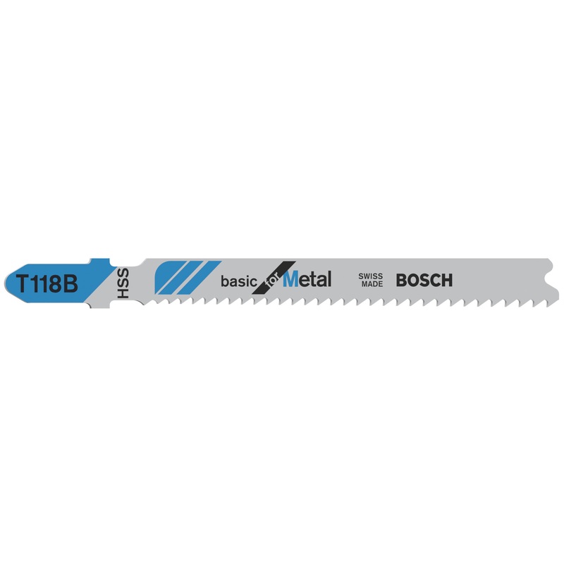 Bosch Professional Jigsaw Blade T118B Basic for Metal