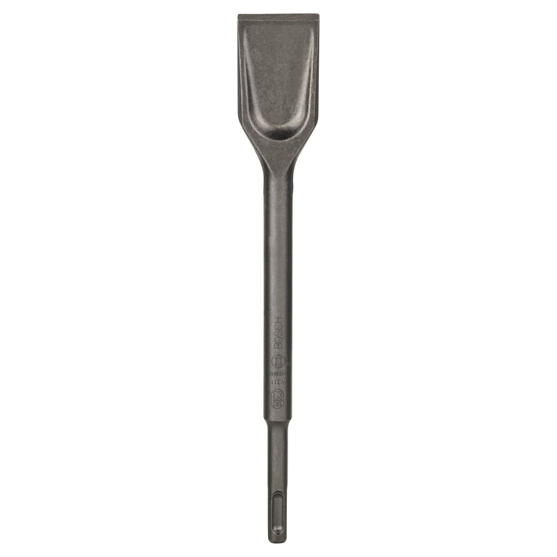 Bosch Professional SDS-Plus Hammer Drill Bit Spade Chisel – Self-Sharpening (Long Life) 250x40mm