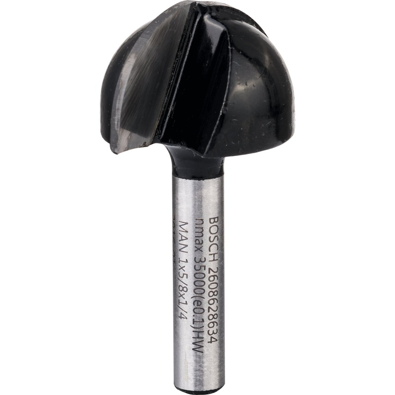 Bosch Professional Core Box Bit with 1/4 Shank, R12.7mm and 15.9×25.4mm Dimensions