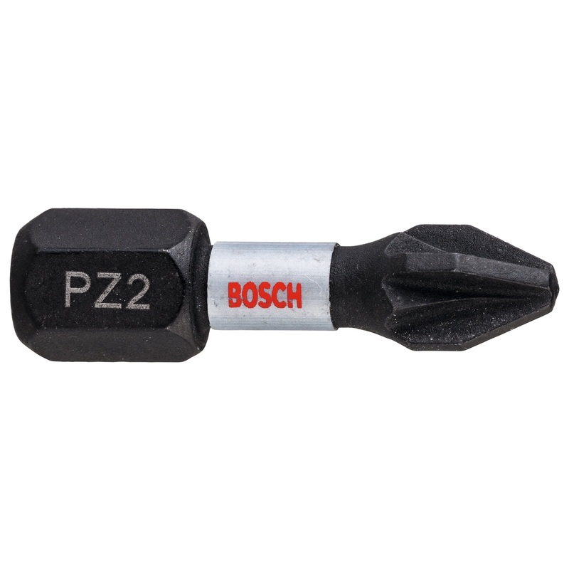 Bosch Professional Impact Screwdriver Bit – 25mm, 2xPZ2