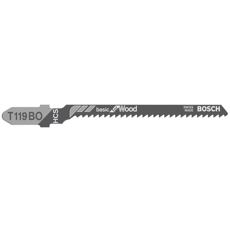 Bosch Professional Jigsaw Blade T119BO Basic for Wood