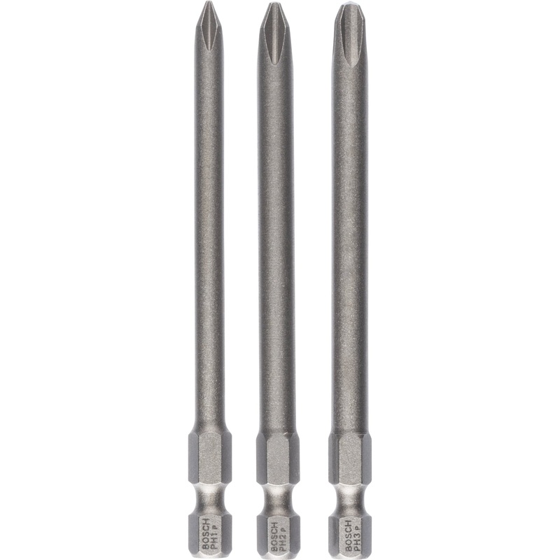 Bosch Professional Screwdriver Bit 3 set 89mm Ph