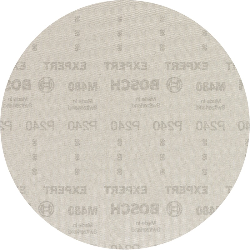 Bosch Professional Expert M480 Sanding Net – 225mm, G 240 – 2 for Drywall Sanders