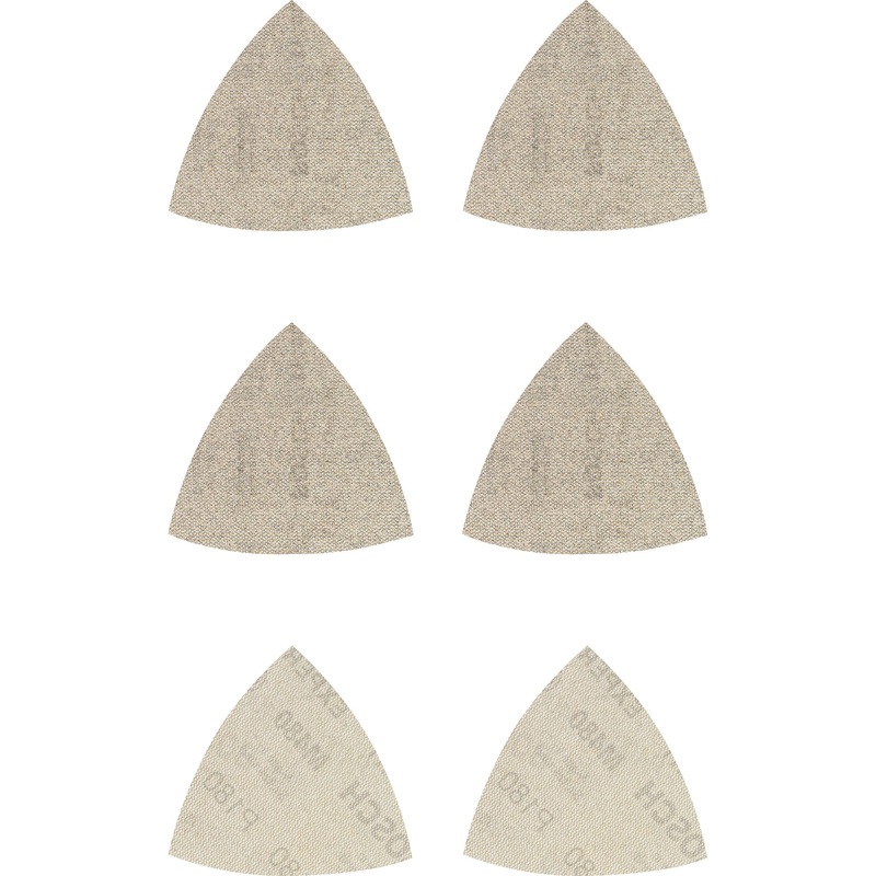 Bosch Professional Expert M480 Sanding Net Set – 93 x 93 mm – (6-pc)